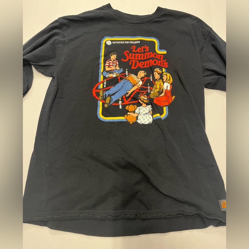 RHODE Kids Black Graphic Tee